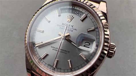 rolex day date leather|rolex day date model numbers.